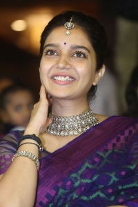 Actress Swathi Reddy Saree Pics @ Month Of Madhu Pre Release