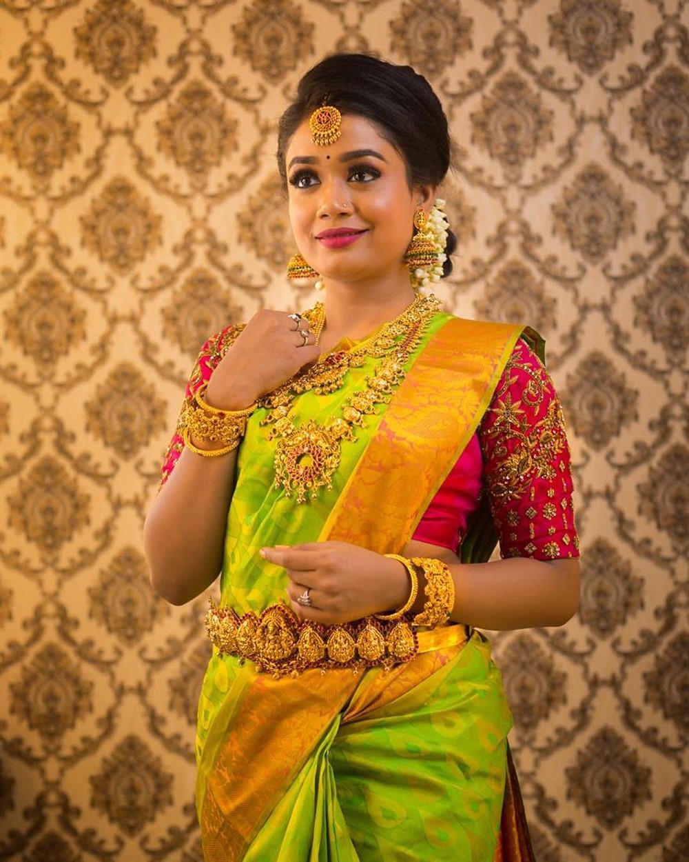 Actress Swayam Siddha Saree Photoshoot Images | Moviegalleri.net