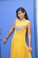 Actress Swetha Jadhav Pictures in Yellow Long Gown