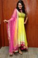 Actress Swetha Jadhav Stills in Yellow Churidar