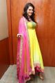 Actress Swetha Jadhav Hot in Yellow Churidar Stills