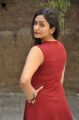 Actress Swetha Varma Hot in Red Dress Photos