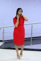 Telugu Actress Swetha Varma Red Mini Frock Photoshoot Pics