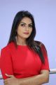 Telugu Actress Swetha Varma Red Mini Frock Photoshoot Pics