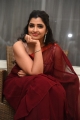 Anchor Shyamala Red Saree Stills @ Thellavarithe Guruvaram Pre Release
