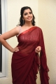 Anchor Shyamala Red Saree Stills