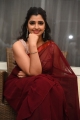 Anchor Syamala Red Saree Stills