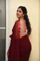 Anchor Syamala Red Saree Stills