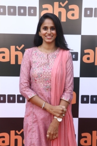 Actress Nandhini Vinod @ Sync Movie Press Meet Stills