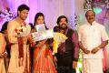 A. C. Shanmugam @ T.Rajendar daughter Ilakiya Wedding Reception Photos