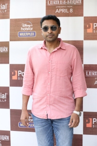 Actor Vikram Prabhu @ Taanakkaran Movie Press Meet Stills