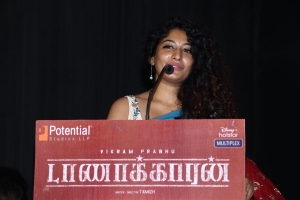 Actress Anjali Nair @ Taanakkaran Movie Press Meet Stills