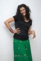 Beautiful Taapsee in Black Top & Green Long Skirt