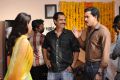 Tamanna, Kishore Kumar Pardasani, Sunil at Tadakha Movie Working Stills