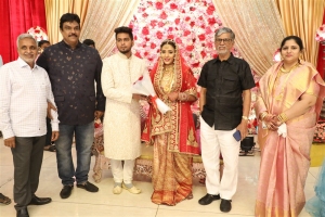 SA Chandrasekhar @ Music Director Taj Noor Daughter Soffiya Tharik Wedding Reception Photos