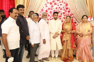 PK Sekar Babu @ Music Director Taj Noor Daughter Soffiya Tharik Wedding Reception Photos