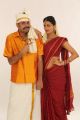 Premji Amaran, Meenakshi Dixit in Takkar Tamil Movie Stills