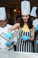 Actress Tamanna at Cake Mixing in Taj Banjara Hotel