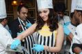 Actress Tamanna Cute Pics at Cake Mixing in Taj Banjara Hotel