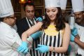 Telugu Actress Tamanna Beautiful Cute Pics at Cake Mixing