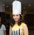 Telugu Actress Tamanna Beautiful Cute Pics at Cake Mixing