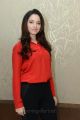 Tamanna in Red Dress at Tadakha Press Meet