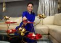 Tamil Actress Tamanna Diwali Celebration 2017 Photos