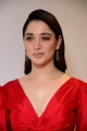 Actress Tamanna Red Dress Pictures @ Gurthundha Seethakalam Press Meet