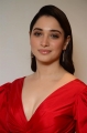 Actress Tamannaah Red Dress Pictures @ Gurthundha Seethakalam Press Meet