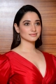 Actress Tamannaah Red Dress Pictures @ Gurthundha Seethakalam Press Meet