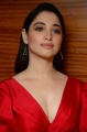 Actress Tamannaah Red Dress Pictures @ Gurthundha Seethakalam Press Meet