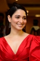 Actress Tamanna Red Dress Pictures @ Gurthundha Seethakalam Press Meet