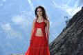 Oosaravelli Tamanna Bhatia Hot Red Dress Wallpapers