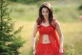 Actress Tamannaah Bhatia Hot Red Dress Wallpapers