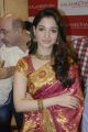 Actress Tamanna Photos in Silk Saree with Short Sleeves Blouse