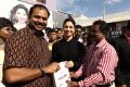 Actress Tamanna launches Naturals @Home at Coimbatore Photos