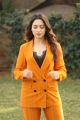 Next Enti Movie Actress Tamannaah Bhatia Pics in Dark Orange Suit