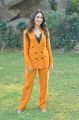 Actress Tamanna Pics in Dark Orange Suit Dress