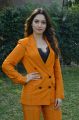 Actress Tamanna Pics in Dark Orange Suit @ Next Enti Movie Interview