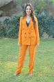 Telugu Actress Tamanna New Pics in Dark Orange Suit