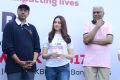 Actress Tamannaah flags off Pink Ribbon Walk at KBR Park, Hyderabad