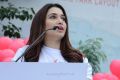 Actress Tamannaah flags off Pink Ribbon Walk at KBR Park, Hyderabad