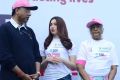 Actress Tamannaah flags off Pink Ribbon Walk at KBR Park Photos