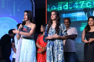 Bhavana, Aruna Guhan @ Tamil Rockerz Web Series Press Meet Stills