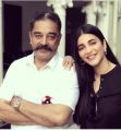 Kamal, Shruti Haasan Cast their Votes in Indian Elections 2019 Photos