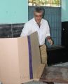 Actor Ajith Cast Their Votes @ April 2014 Elections