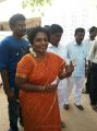 Tamilisai Soundarrajan Cast Their Votes @ April 2014 Elections