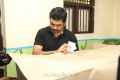 Actor Karthi Cast Their Votes @ April 2014 Elections