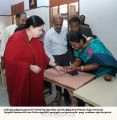 J Jayalalitha Cast Their Votes @ April 2014 Elections