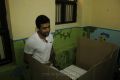 Actor Suriya Cast Their Votes @ April 2014 Elections